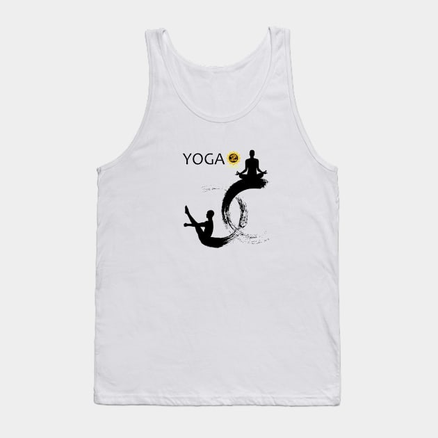 YOGA Tank Top by ART&LINES